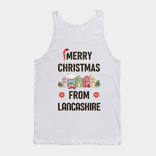 Merry Christmas from Lancashire - Across the pond Tank Top